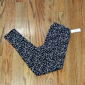 NWT Polka Dot Ankle Leggings